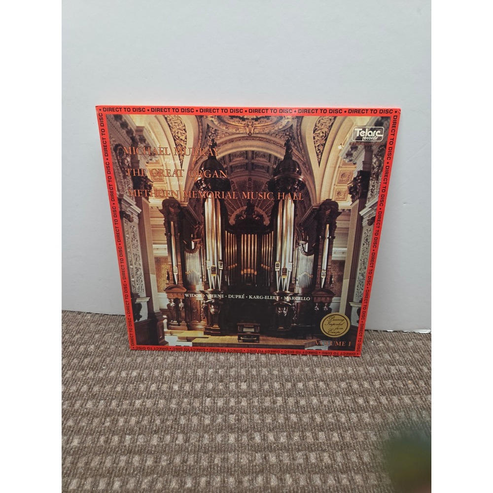 Michael Murray The Great Organ Methuen Memorial Music Hall Vol 1 Telarc Vinyl LP